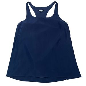Navy Blue Express Tank Top